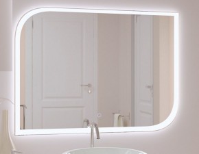 Зеркало в ванную Монреаль с LED подсветкой в Когалыме - kogalym.ok-mebel.com | фото 1